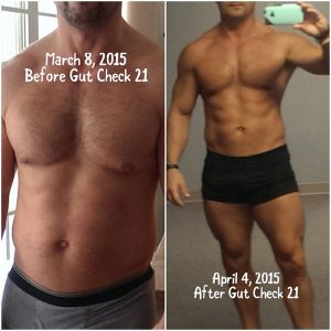 Steve Before and After