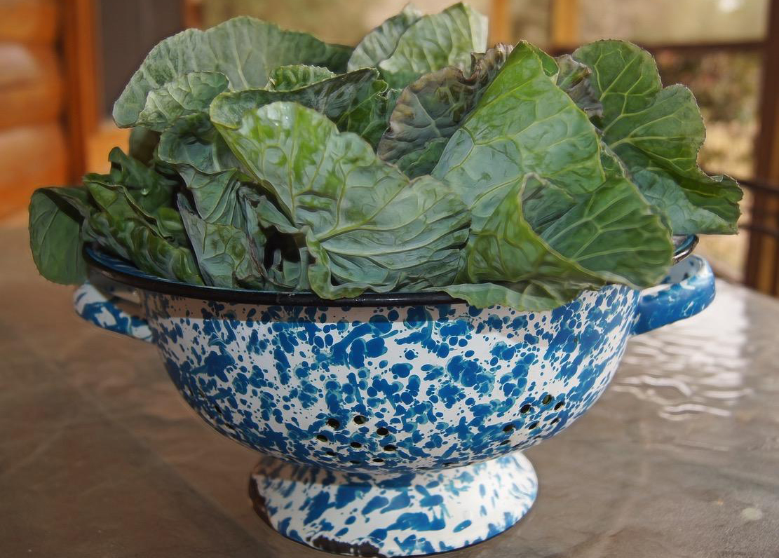 Collard Greens and Black Beans