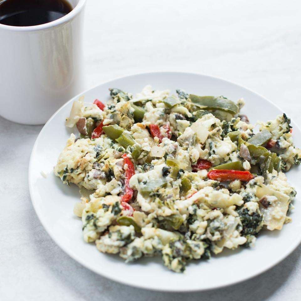 Fermented Egg White Scramble