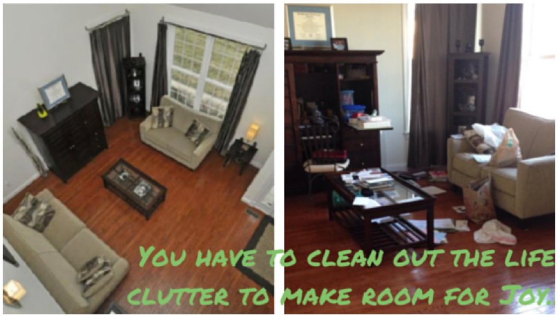 clean out life clutter
